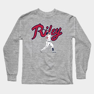 Austin Riley Slugger Swing Long Sleeve T-Shirt